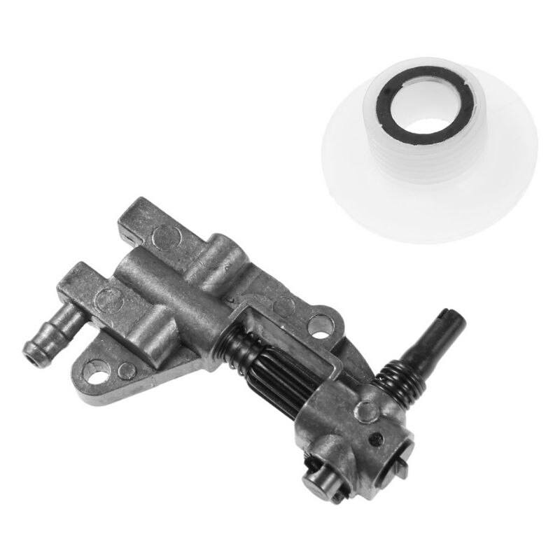 Drive Chainsaw Oil Pump with Gear Worm Set for Chainsaw 4500 5200 5800 45CC 52CC 58CC Chain Saw Parts Garden Tool Parts