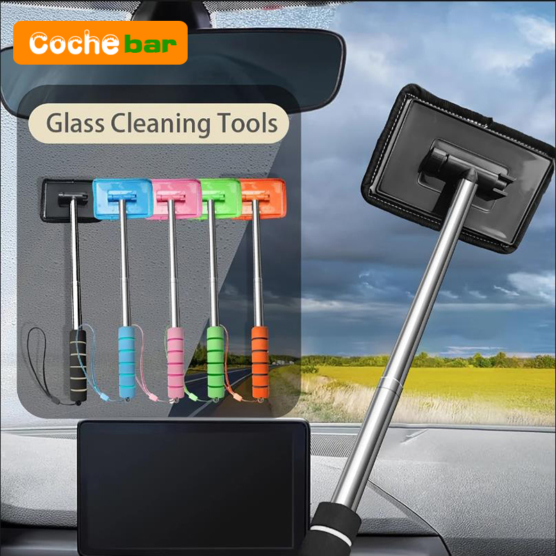 Auto Glas Reinigung Werkzeuge Teleskop Auto Windschutzscheibe Wasser Schaben Auto Reinigung Werkzeuge Fenster Reinigung Pinsel Sauber Wischer