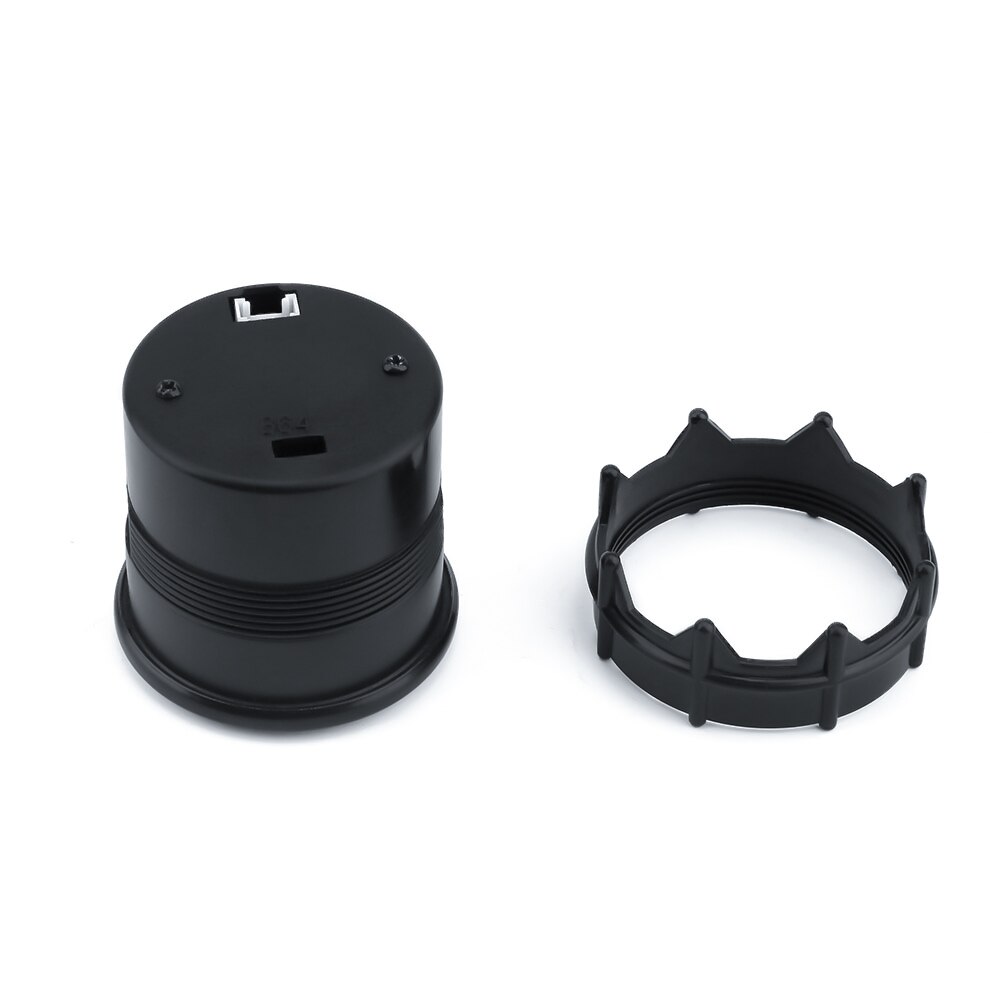 Dynoracing 52MM Dual Anzeige Voltmeter 7 farben LED Volt Messgerät 8-18V Spannung Messgerät Auto Meter mit stepper Motor- Auto Meter