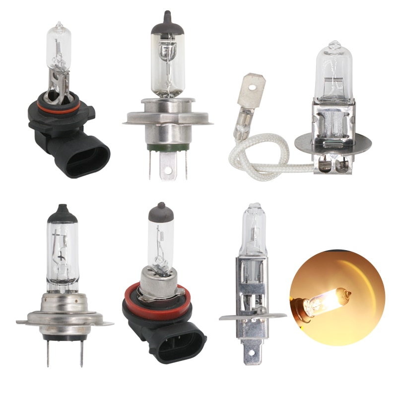 1pc H1 H3 H4 H11 H8 Led H7 9005 9006 HB3 HB4 Halogeen Lampen Auto 12V 100W 4300k Warm Wit Originele Lamp Verlichting Dag Running Bulb