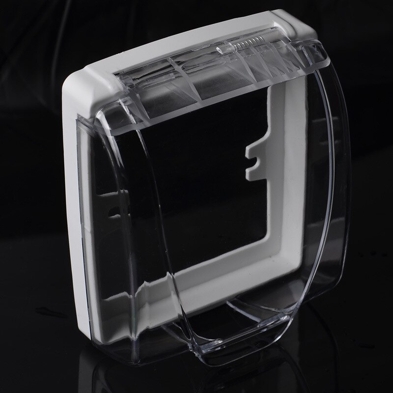 Type 86 switch waterproof box waterproof socket bathroom switch socket waterproof switch switch