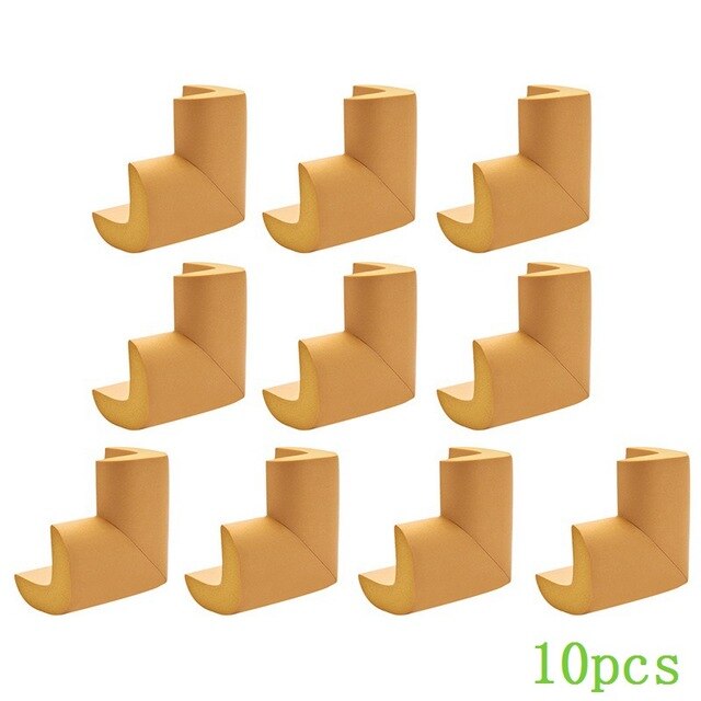 10pcs/lot Baby Safety Silicone Protector Table Corner Edge Protection Thicken Safety anti-collision angle Protect kids from bump: 10pcs 06
