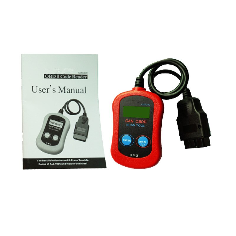 Diagnostic Scan Tool Vehicle Car LCD Display OBDII &amp;CAN BUS Code Reader Support all Protocols OBD Scannar OBD 2 Diagnostic Tool