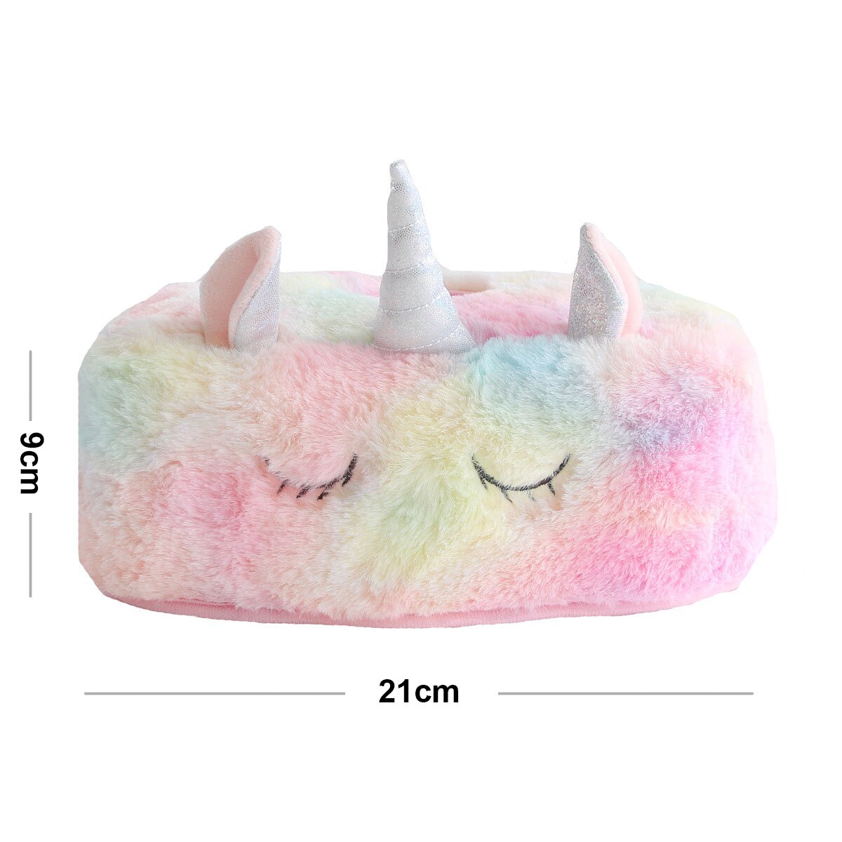 licorne serviette ensemble boîte à mouchoirs chambre bureau décoration fille coeur tissu ensemble I rose rose en peluche maison serviette ensemble: 4