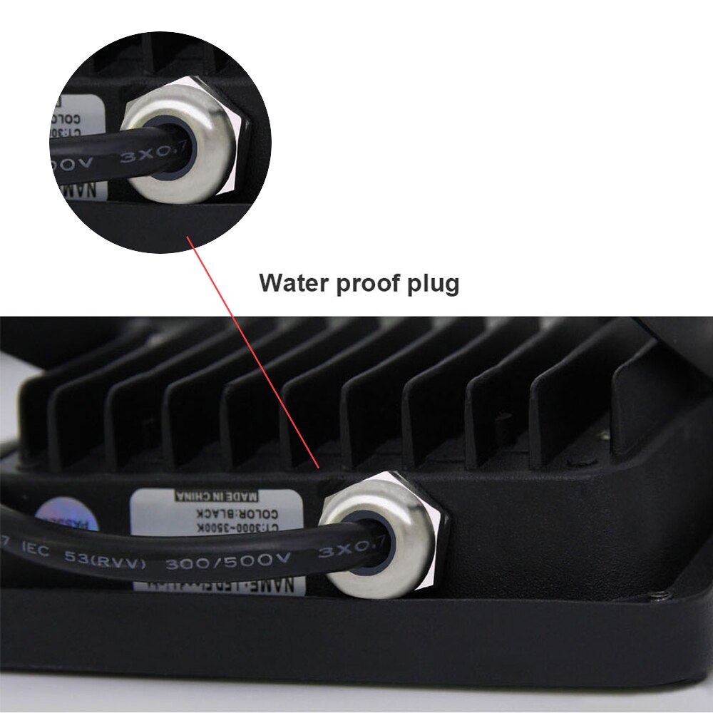 Ultra-thin 10W 20W 30W 50W 100W 150W 200W LED Flood Light 220V Reflector Flood Spot exterior IP65 Waterproof Outdoor Garden Lamp