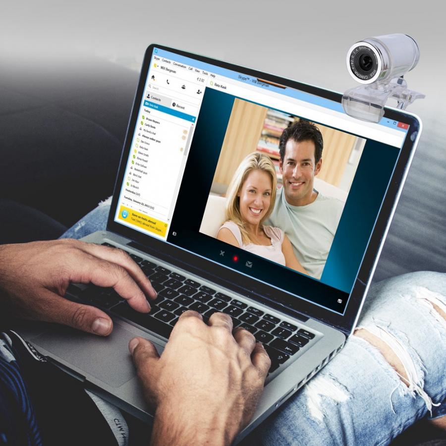 12 Megapixels Hd Webcam Usb 12 Camera Web Cam 360 Graden Mic Clip-On Voor Desktop Skype Computer Pc laptop Ingebouwde Microfoon