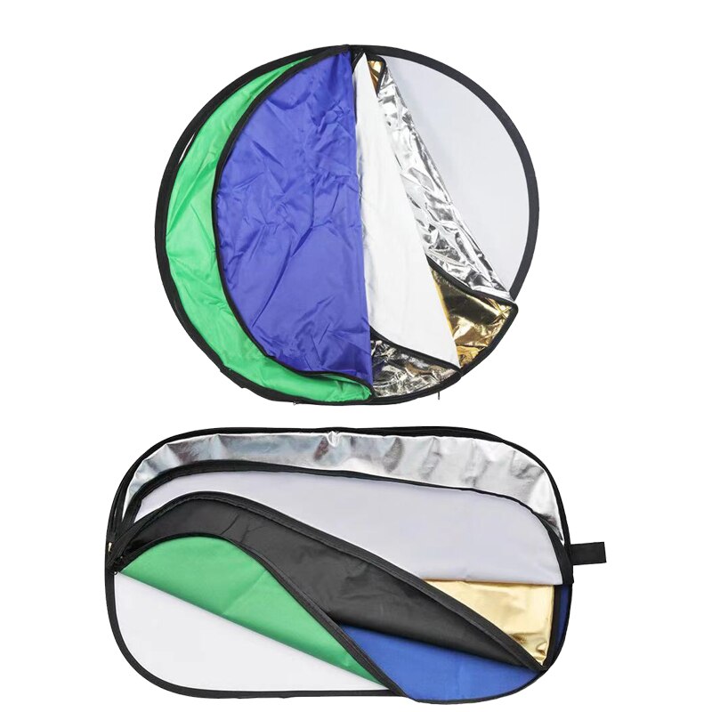 Fotografia. Foto Reflector Fotografie 5 In 1 Inklapbare Light Diffuser Ronde Foto Disc Spotlight Fotografie Accessoires