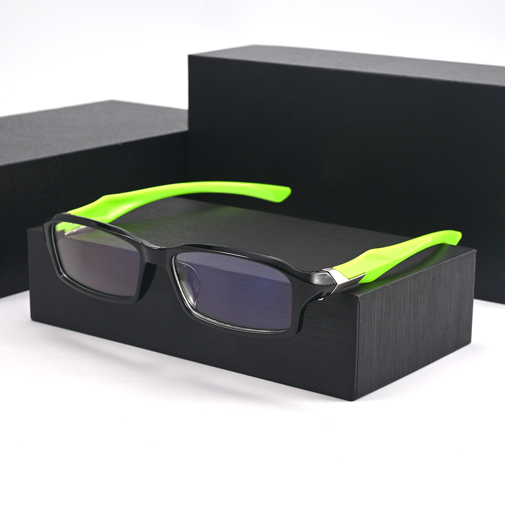 Zerosun Occhiali bianchi Uomo Donna Occhiali sportivi Montatura Uomo Donna TR90 Occhiali per lenti ottiche da prescrizione