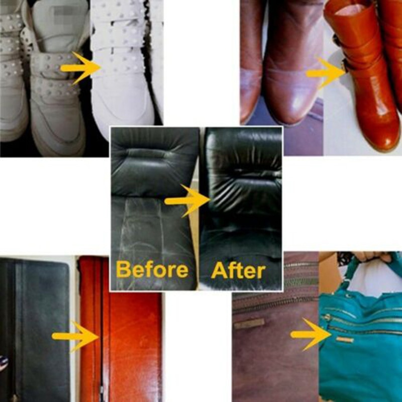 Advanced Leather Repair Gel Auto Maintenance Agent Coating Paste with 8 Related Tools YE