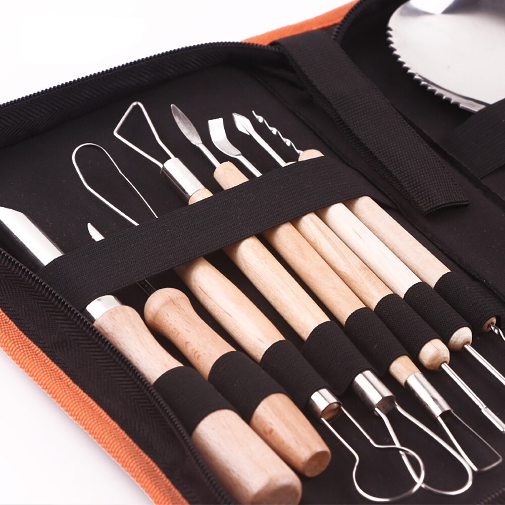 14Pcs Pumpkin Carving Tool Kit Easily Carve Sculpt Halloween Tools Supplies
