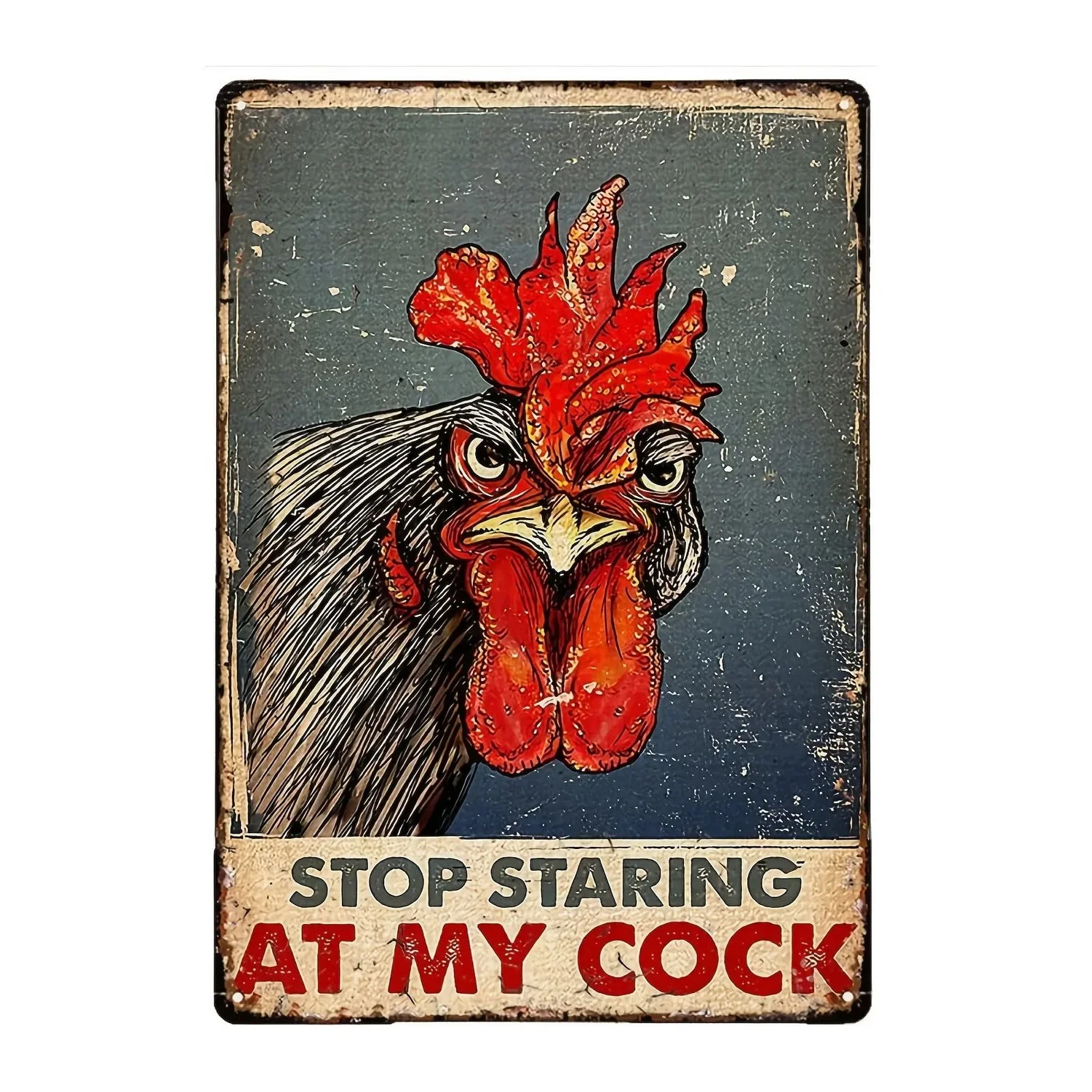 Fin metal blikskilt advarsel vægdekoration plakette vintage kunst plakat jernmaleri til man cave hjem café have klub bar: Æble gylden