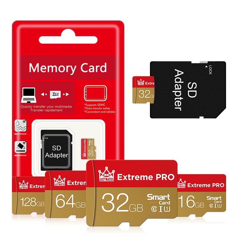 Ultra Geheugenkaart Micro Sd-kaart 8Gb/16Gb/32Gb/64Gb/128Gb c10 Mini Tf-kaart Gratis Sd Adapter