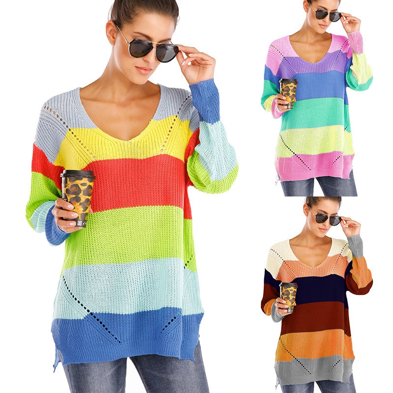 Autumn Clothes Maternity Sweaters Knitting Striped Pregnant Sweater Pregnancy Knitted Worm Pregnant Sweater Pullover Coat Jacket