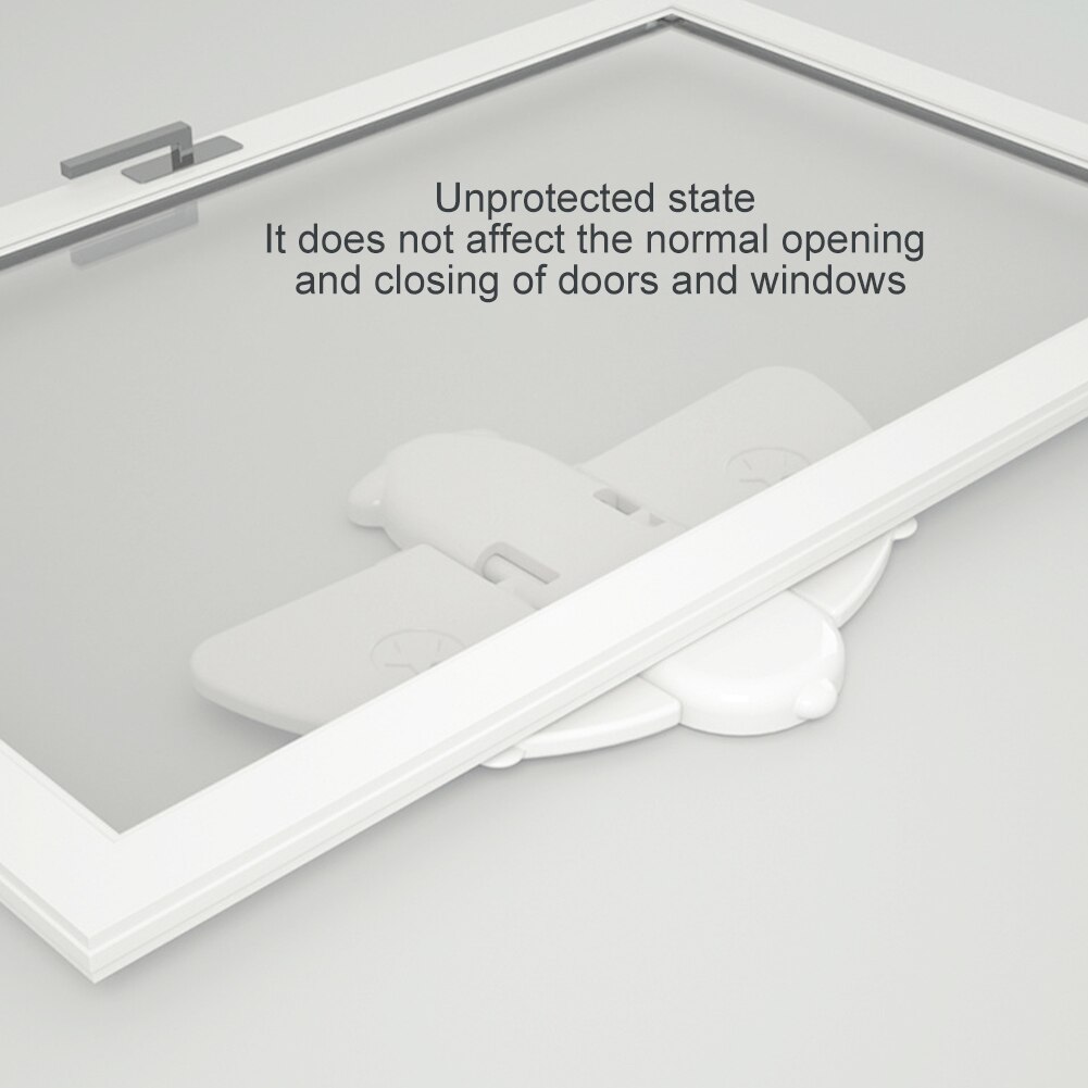 3pcs Latch Closet Safety Cupboard Sliding Door Lock Home Self Adhesive Wardrobe Stopper School Baby Proof Glass Window For Child