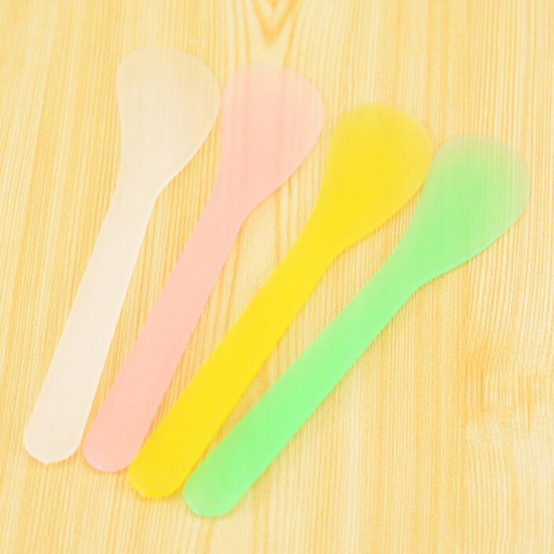 10Pc/lot DIY Face Mask Spoon Facial Mask Stick Cosmetic Spatula Scoop Beauty Makeup Sticks Mud Mixing Tools