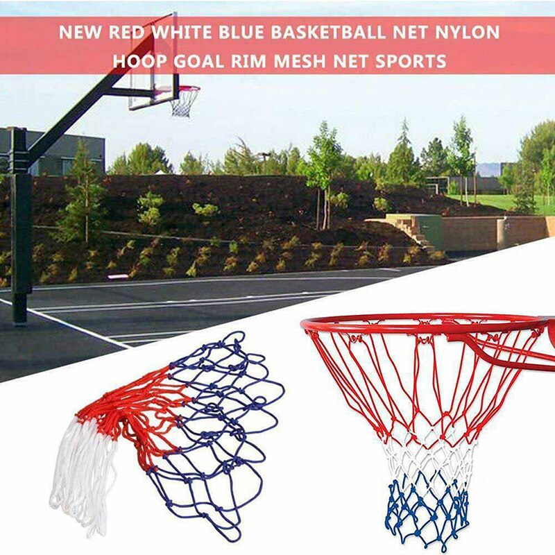 Standard Basketball Net Nylon Hoop Goal Standard Rim For basketball stands