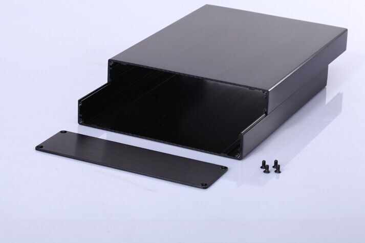 Aluminium verstärker chassis Instrumentierung gehäuse STB shell/AMP Gehäuse/fall/DIY box (152*44*150mm)