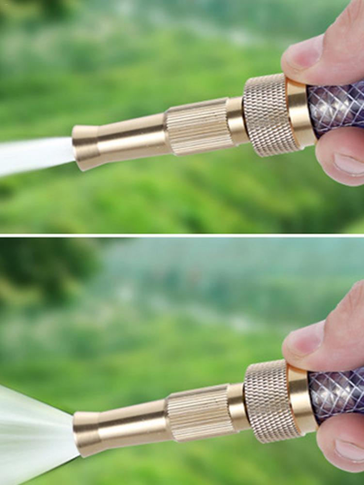 All Copper High Pressure Water Gun Spray Nozzle Spray Water Jet Car Wash Water Gun Garden Water Gun Water Jet Pipe Connector