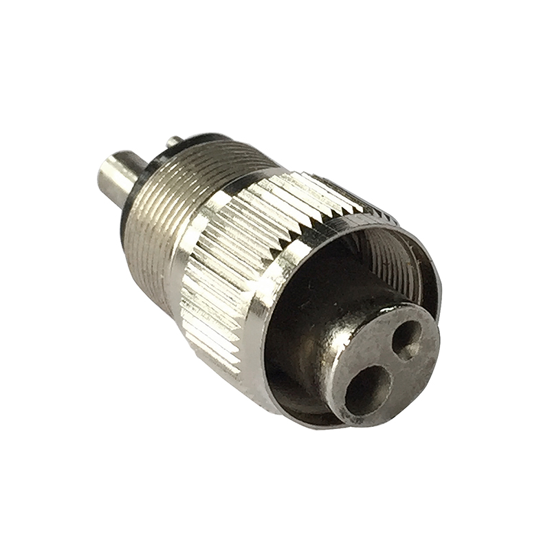 Adaptador de pieza de mano de turbina Dental, 2 agujeros, 4 agujeros, acoplador, convertidor de Motor, conector de conversión B2 M4 para dentistas