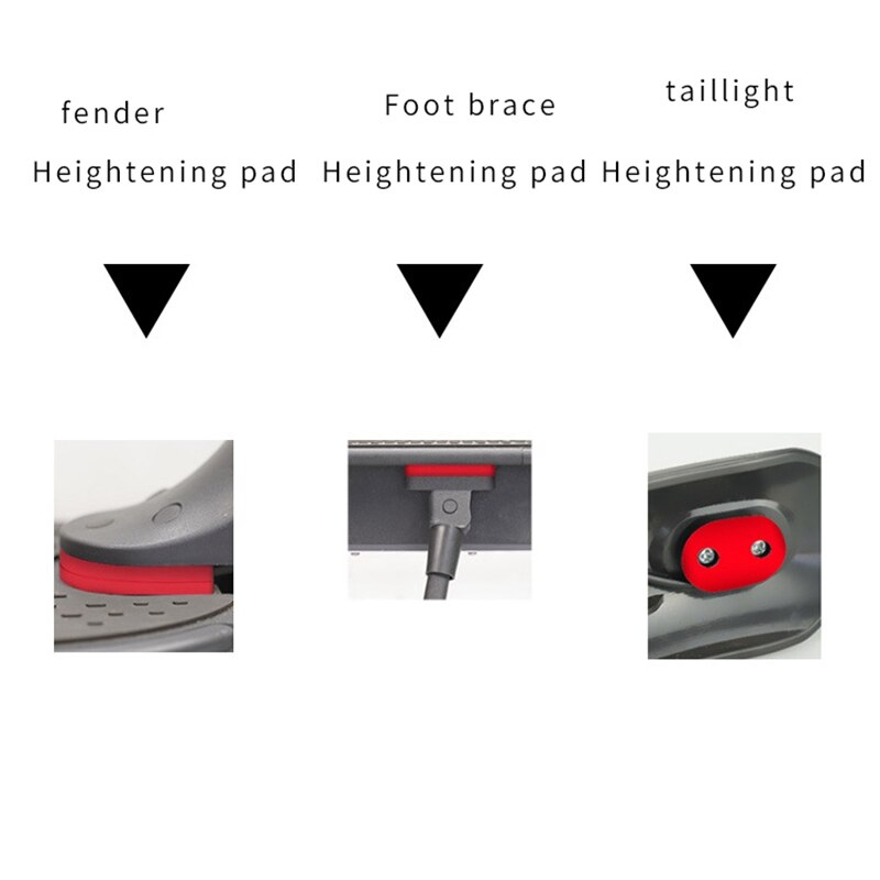 Upgraded Rear Mudguard Support Mounting Fender Extension for Xiaomi M365 /Pro Electric Scooter Fender Bracket