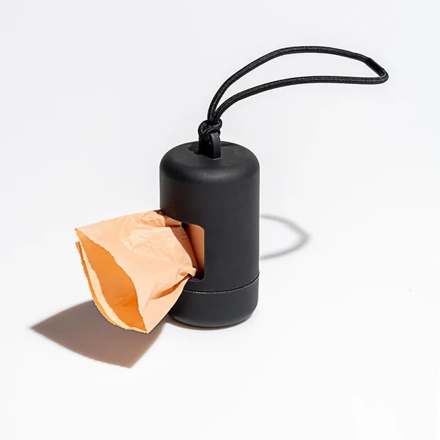 Porte-sac de merde pour chien, distributeur Portable de sacs de déchets pour animaux de compagnie, porte-déchets de luxe pour chien, distributeurs de fournitures de nettoyage: Kaki foncé