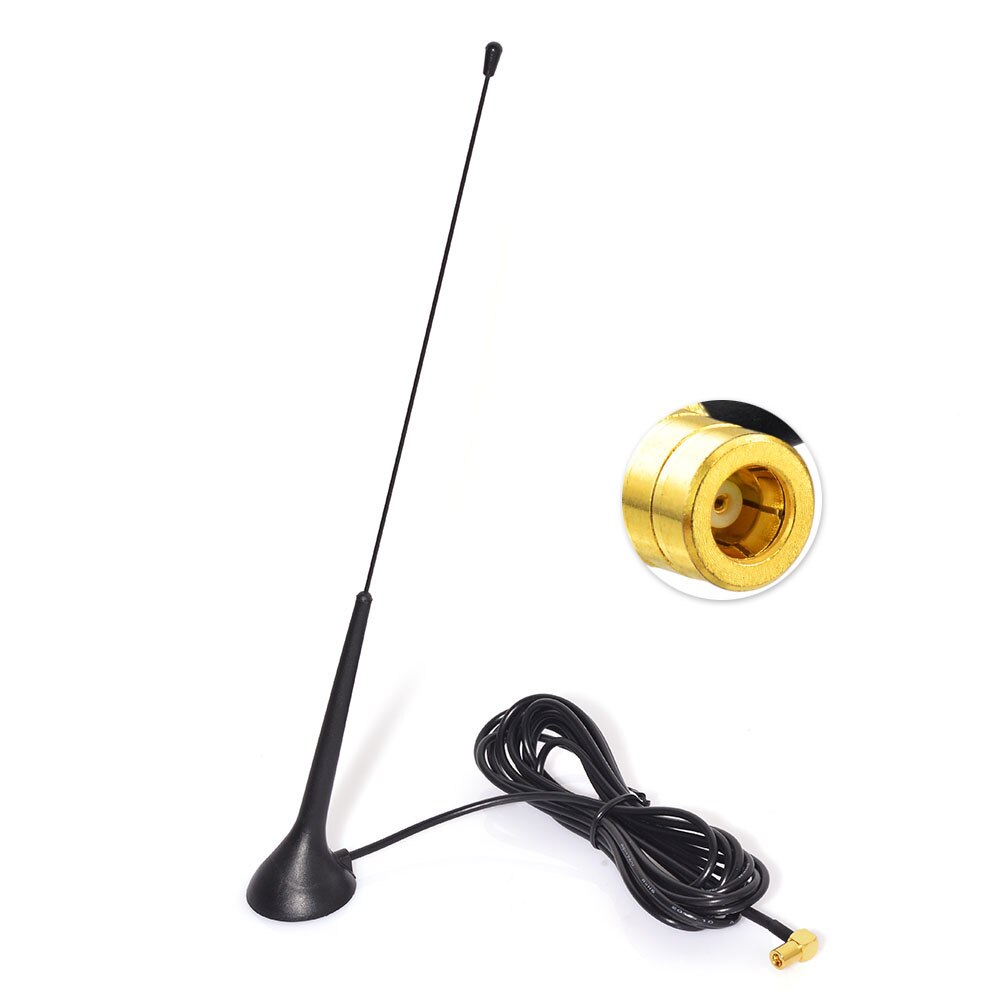 Superbat DAB/DAB+/FM/AM Car Radios Aerial Magnetic Mount DAB Aerial Antenna SMB 3M Cable for JVC Pioneer Blaupunkt Kenwood Sony