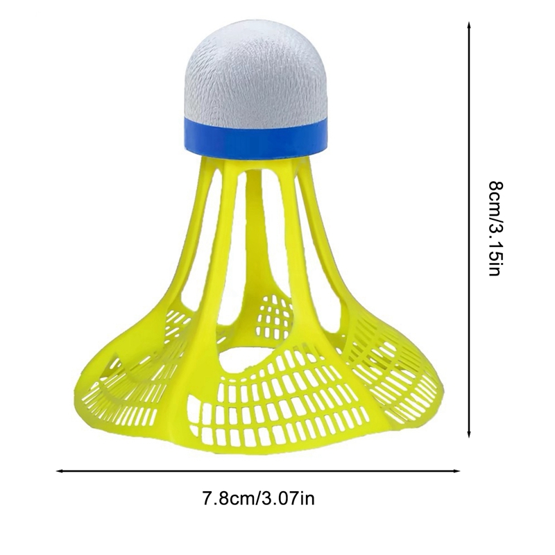 Cabeza de bola de corcho de pluma de pato blanco al por mayor 12 piezas un conjunto volante de bádminton para jugar entrenamiento pra Cabeza de bola de corcho de pluma de pato blanco al por mayor 12 piezas un conjunto volante de bádminton para jugar entrenamiento pra