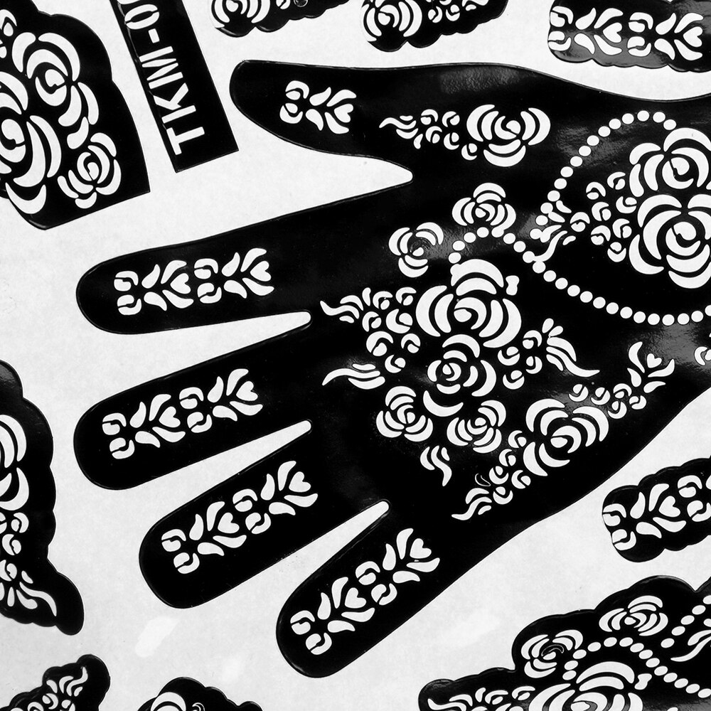 Henna Indian Temporary Tattoo Templates Hands/Feet Vicedeal Henna Indian Temporary Tattoo Templates Hands/Feet Vicedeal