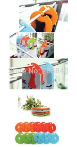 50 Pcs Sok Clips Kleurrijke Sok Organisatoren Sorteerders Houders
