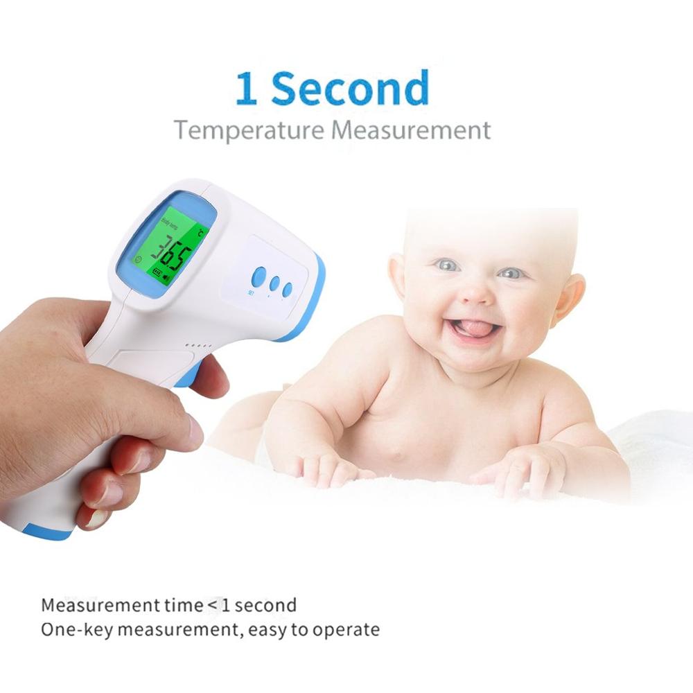 Non-contact Infrared Temperature Sensor, Forehead Fever Ear Thermometer, Smart Sensor, Automatic Body Temperature