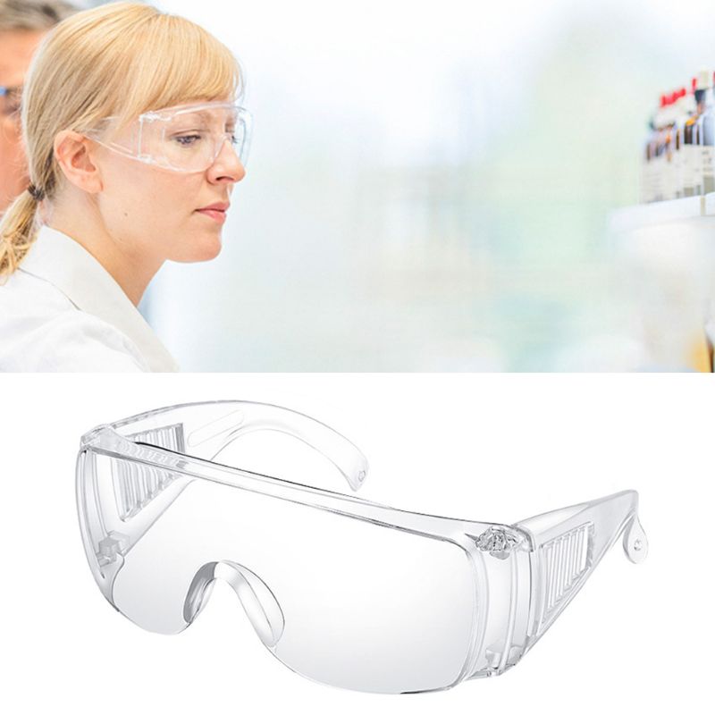 Safety Glasses Personal Protective Equipment, PPE, Eyewear Protection, Clear High Impact, Vented Sides, For Construction, HX6F
