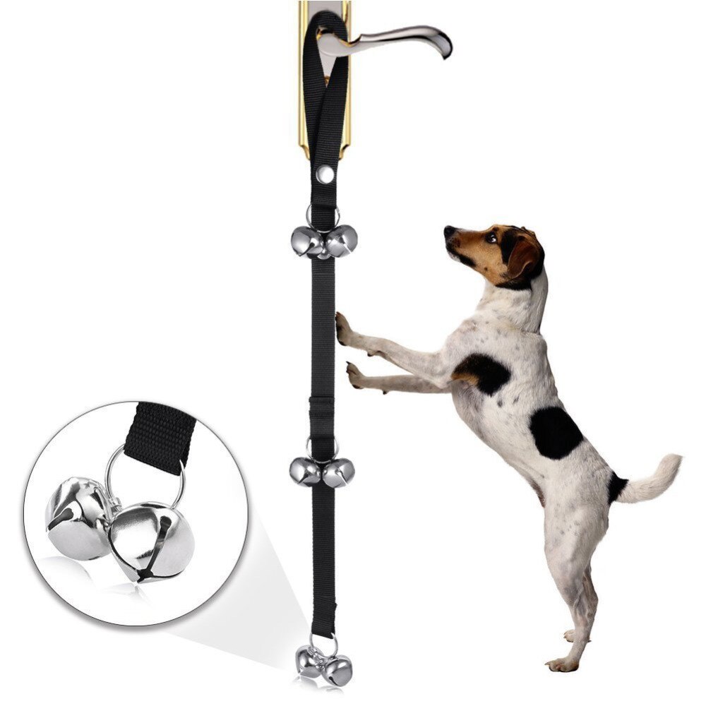 2 STUKS Pet Dog Training Bel Hond Deurbel Touw voor Honden Katten Verstelbare Huis Training Communiceren Alarm Deurbel