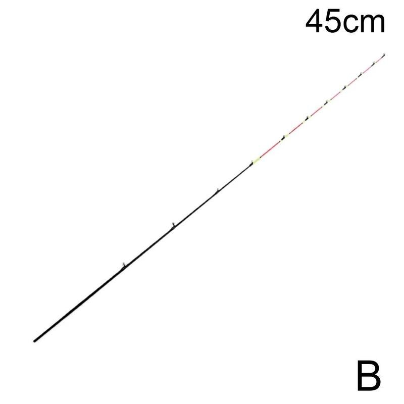 45/55cm Half/Full Titanium Alloy Raft Tip Tip Repair, Flexible And Fish Modification Fishing Rod Tip Outdoor Of Replacement L8F3: B