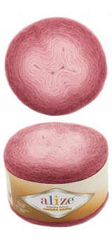 Alize Angora Goud Ombre Matik Garen 150 Gr-825 Mt 20% Wol-80% Acryl Breien Haak Breinaalden Vest-beanie-Trui: 7247