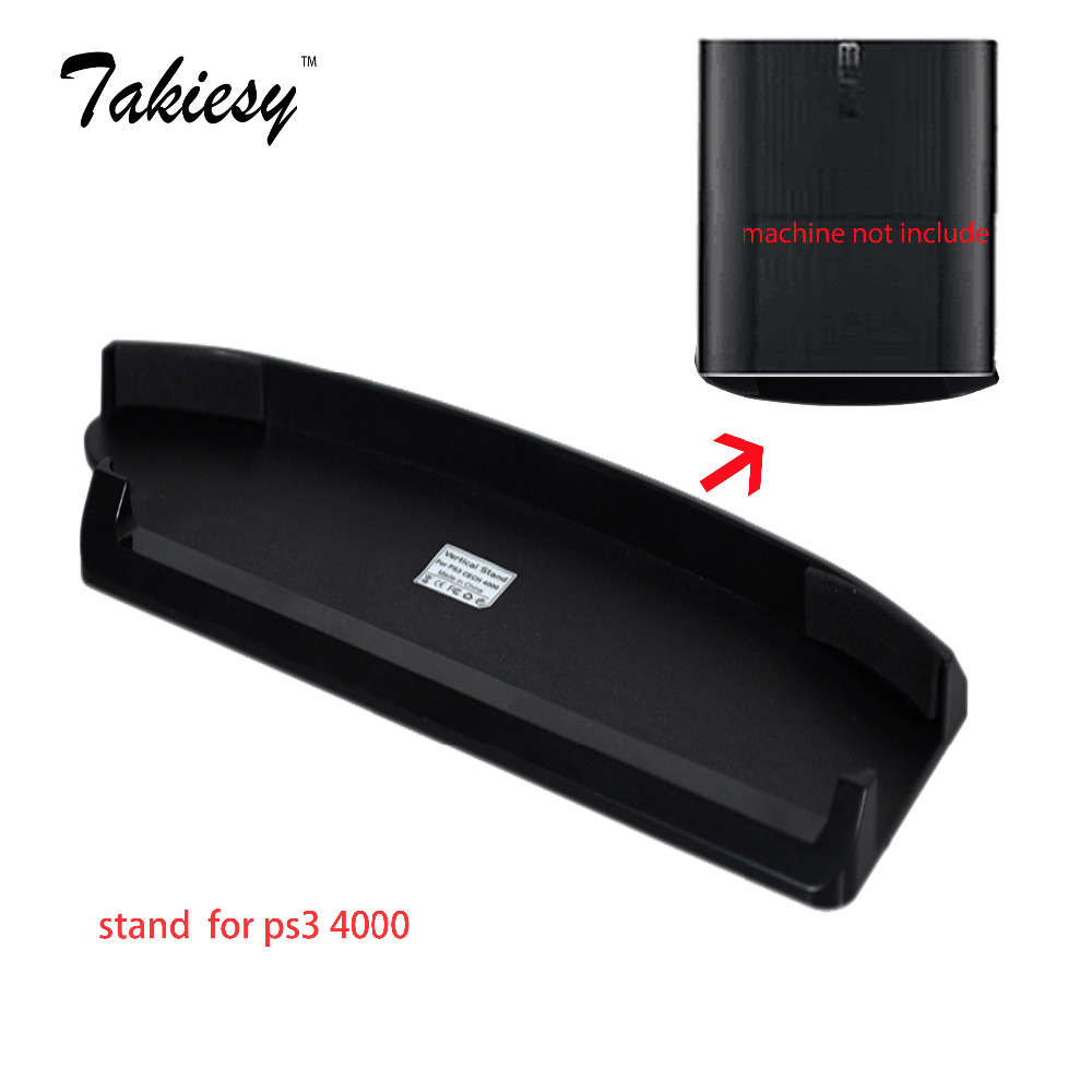 1 pcs Verticale Stand Houder Plastic Base voor PS3 Super Slim CECH 4000/4012 Zwart