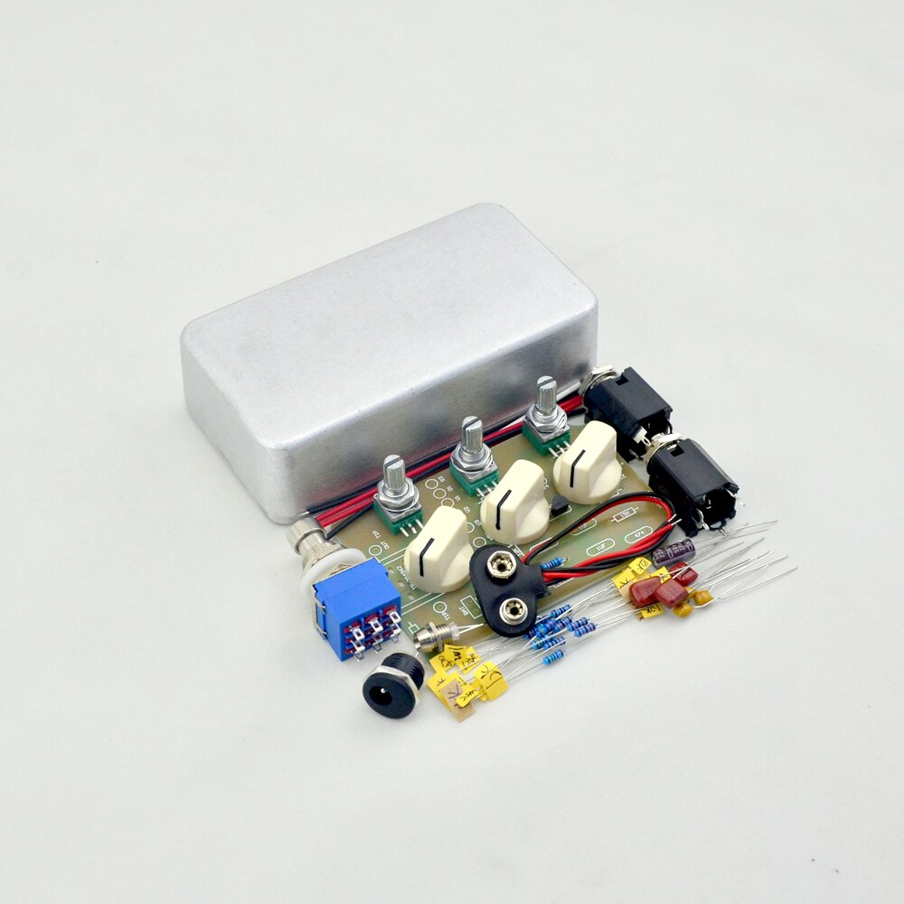 DIY Overdrive/retardo/pelusa/Boost/distorsión/Tremolo/Compresson Pedal de efectos de guitarra kit de Bypass verdadero Kits: LT-TR-G01