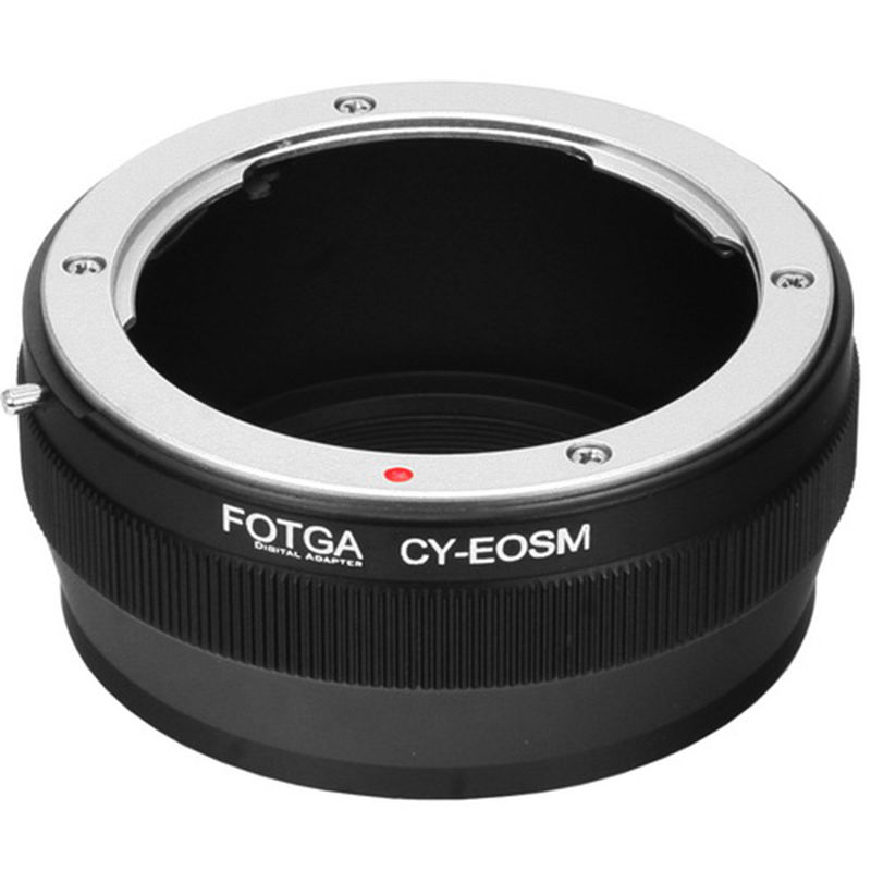 Fotga Adapter Ring Voor Contax Yashica C/Y Lens Canon Eos M M2 M3 Voor EF-M Camera