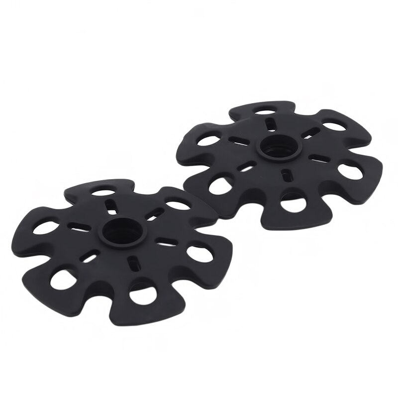Lot de 5 embouts de bâtons de randonnée pour escalade en plein air, flocons de neige, boue, panier de ski, capuchon de protection de remplacement, accessoire de randonnée