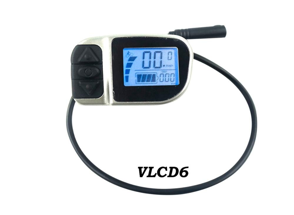 Écran LCD de l'opérateur TSDZ2 VLCD5 VLCD6 XH18 VLCD5, accessoires de vélo électrique TONGSHENG Mid Drive Motor Part: VLCD6 display