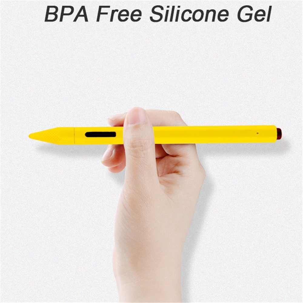 Soft Silicone Case For Surface Pencil Tip Cover Holder Tablet Touch Pen Stylus Full Protective Pouch Bags For Surface Touch Pen