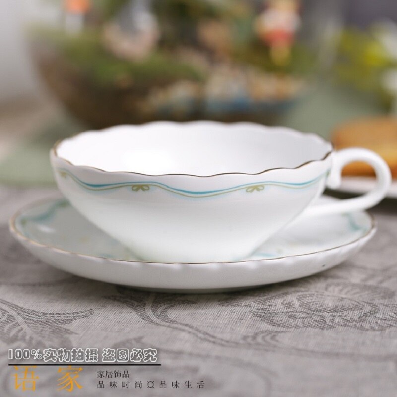 Engelsk eftermiddagste af høj kvalitet bone porcelæn kaffekop og underkop japansk stil kop europæisk kop