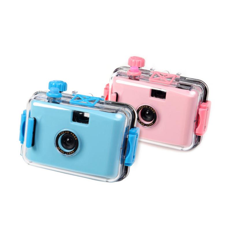 Children's camera Non-disposable camera Film camera LOMO camera waterproof and shockproof (no battery required)
