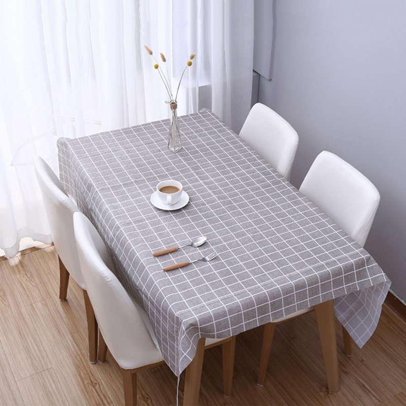 1 Pc Plaid Tischdecke Wasserdicht Öl-nachweisen PVC Hochzeit Geburtstag Party Tisch Abdeckung Rechteck Schreibtisch Tuch Wischen Abdeckungen Tisch tuch
