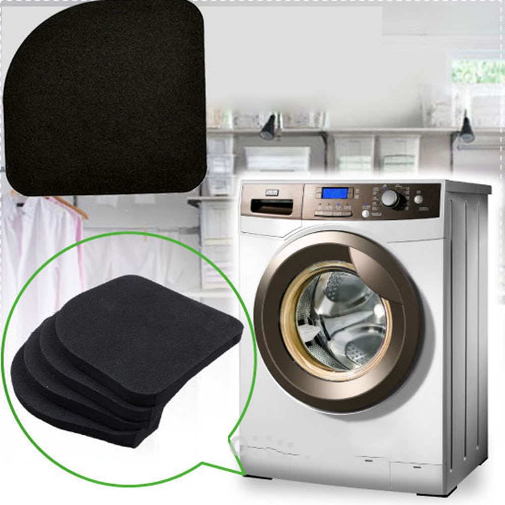 4Pcs Anti Vibratie Pad Voor Wasmachine Koelkast Bureau Stoel Anti-Slip Mute Mat Meubilair Shock Beschermende Spons pads