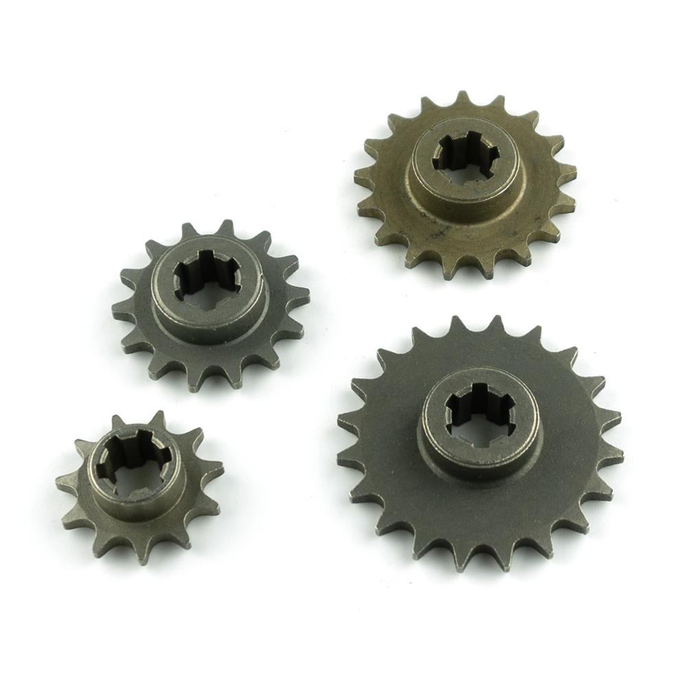 Double Chain Clutch Drum Gear Box For 2 Stroke 47cc 49cc Engine Mini Dirt Bike E - Foto 3