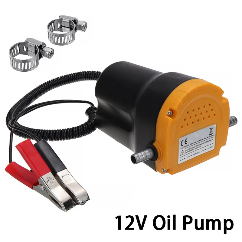 Mayitr 1pc 12v/24v 60w bil motor oliepumpe elektrisk auto olie sump udsugning suge vand pumpe