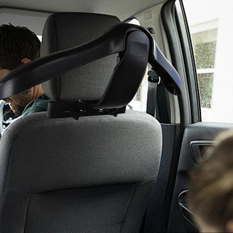 Perchero Universal extraíble para coche, gancho de tela, accesorios interiores, piezas, percha de ropa para automóvil, chaquetas, trajes, soporte, estante de 21x45cm