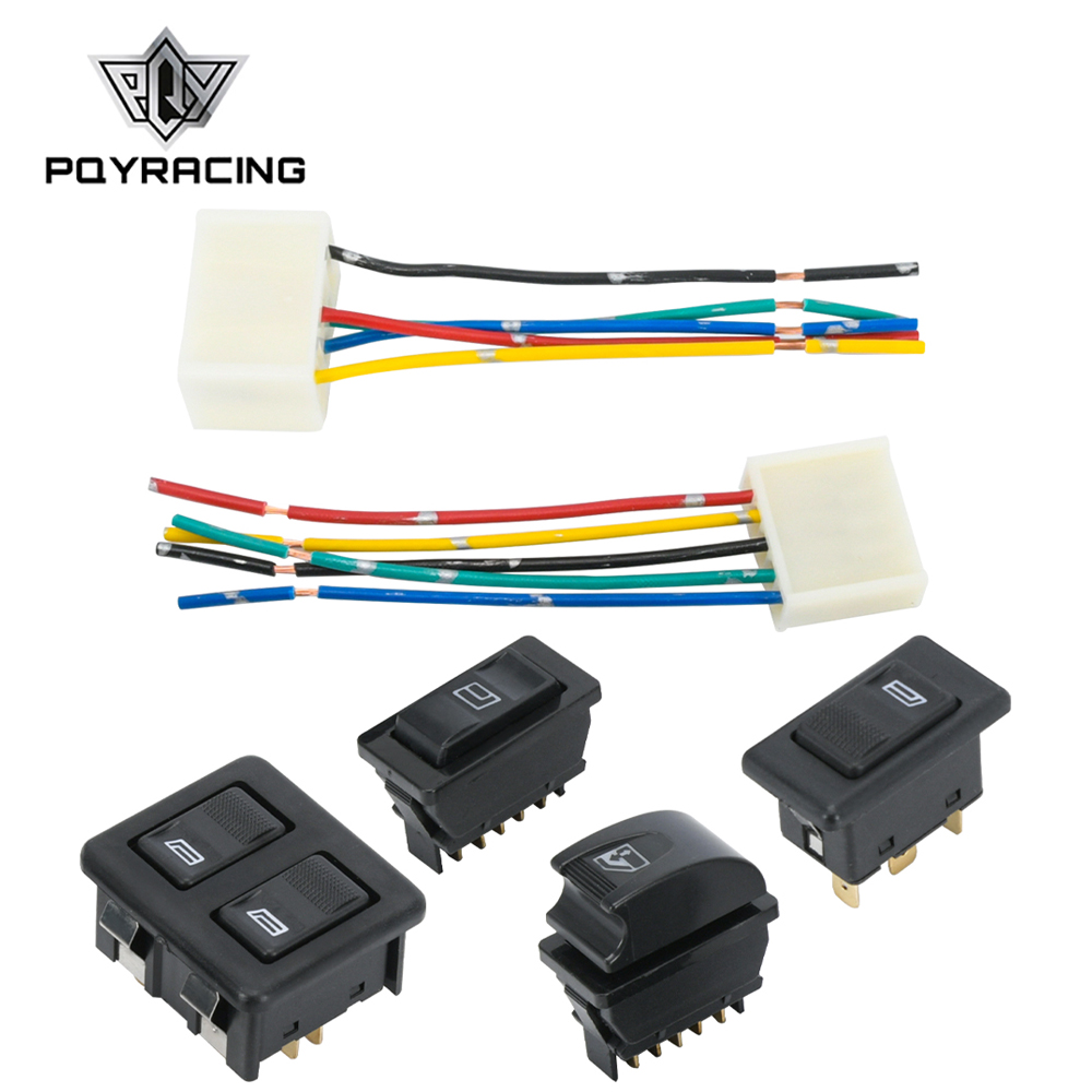 Universele Auto Elektrisch Elektrisch Bedienbare Raamschakelaar Controller Besturing 5 Pin Dc 12V 20a Raamregelaar Schakelaars Accessoires