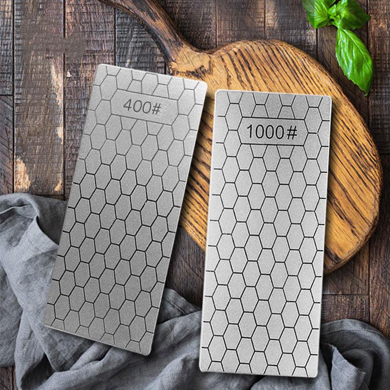 Neuer professioneller Diamant-Messerschärfer 400-1200 # Körnung Schleifstein einstellen und Winkelführung Schleifstein Schleifstein Apex Kantenwerkzeug