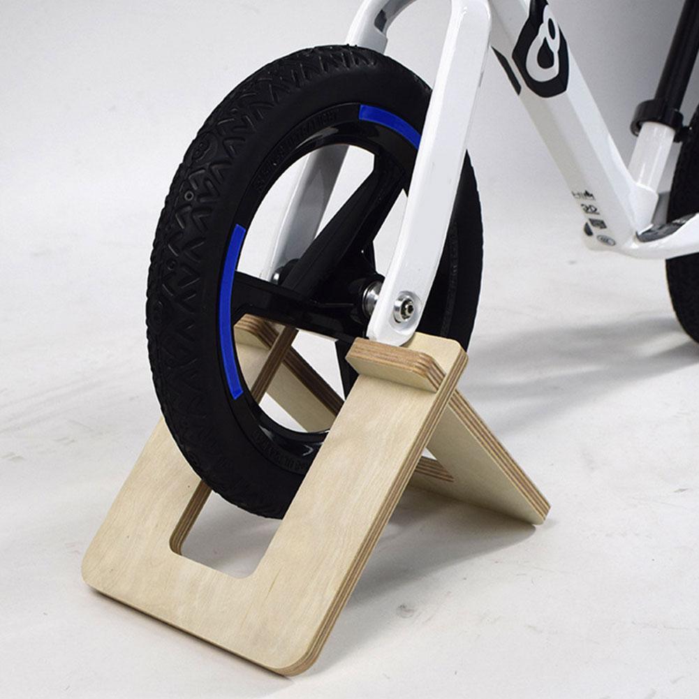 Children's Balance Scooter Parking Frame Wooden Foot Support Frame Easy To Install 10/12 Inch Portable Scooter Bracket